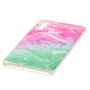 Samsung Galaxy A7 2018 värikäs tie-dye marmori suojakuori.