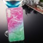 Samsung Galaxy A7 2018 värikäs tie-dye marmori suojakuori.