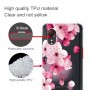 Samsung Galaxy XCover 5 läpinäkyvä kukat suojakuori.