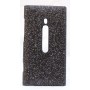 Lumia 800 musta glitter suojakuori.