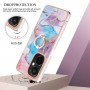 OnePlus Nord CE 3 Lite 5G värikäs marmori sormuspidike suojakuori