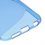 Galaxy S6 sininen silikonisuojus.