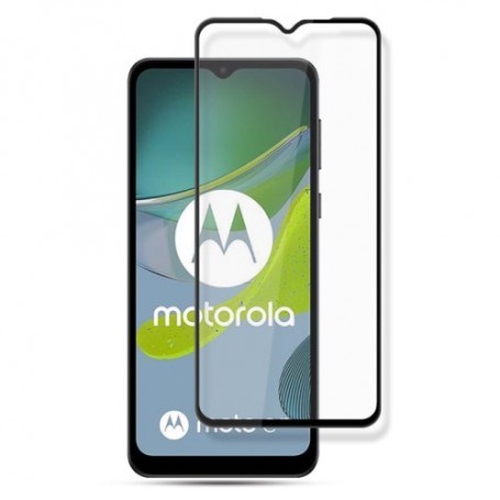 Motorola Moto E13 kirkas mustareunuksinen panssarilasi