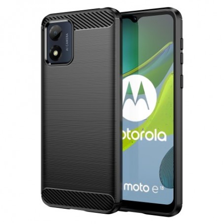 Motorola Moto E13 musta suojakuori