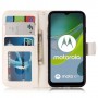 Motorola Moto E13 sininen tiikeri suojakotelo