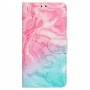 Oppo A77 värikäs marmori suojakotelo