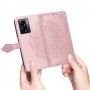 Oppo A77 ruusukulta mandala suojakotelo