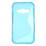 Galaxy Xcover 3 sininen silikonisuojus.