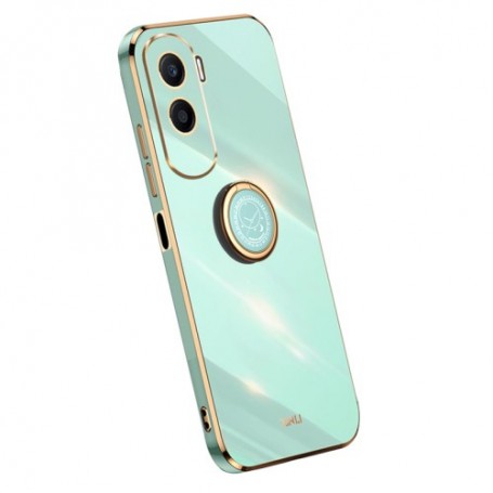 Honor 90 Lite turkoosi sormuspidike suojakuori – kevyt ja ohut suojakuori puhelimen takaosassa