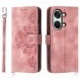 OnePlus Nord 3 5G pinkki kukkakuvio suojakotelo
