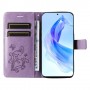 Honor 90 Lite violetti perhonen suojakotelo