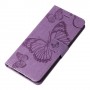 Honor 90 Lite violetti perhonen suojakotelo