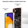 Samsung Galaxy A14 matemaattinen kaava suojakuori – laadukas rakenne näkyy lähikuvasta