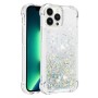 iPhone 15 Pro Max hopea glitter hile suojakuori – kaunis kuori esillä tuotekuvassa
