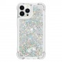 iPhone 15 Pro Max hopea glitter hile suojakuori