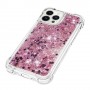 iPhone 15 Pro Max pinkki glitter hile suojakuori