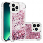 iPhone 15 Pro Max pinkki glitter hile suojakuori