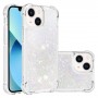 iPhone 15 Plus hopea glitter hile suojakuori