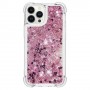 iPhone 15 Pro pinkki glitter hile suojakuori