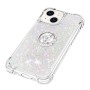 iPhone 15 hopea glitter hile sormuspidike suojakuori – minimalistinen mutta tehokas suoja