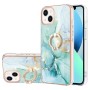 iPhone 15 vihreä marmori sormuspidike suojakuori – suojaa ja tyyliä samassa kuoressa