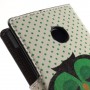 Lumia 435 vihreä pöllö puhelinlompakko