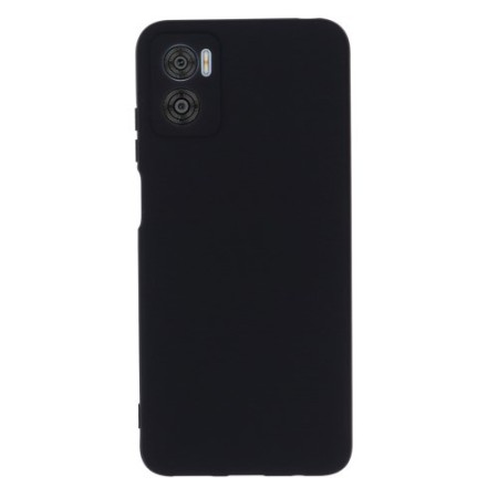 Motorola Moto E22 musta suojakuori – joustvasta ja kestävästä muovista valmistettu suojakuori