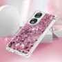 Honor 90 pinkki glitter hile suojakuori