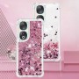 Honor 90 pinkki glitter hile suojakuori