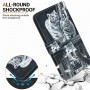 iPhone 7/8/SE 2020 kissat heijastus puhelinlompakko