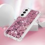 Samsung Galaxy S23 FE 5G pinkki glitter hile suojakuori – kaunis kuori esillä tuotekuvassa