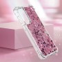 Samsung Galaxy S23 FE 5G pinkki glitter hile suojakuori