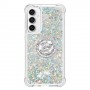 Samsung Galaxy S23 FE 5G hopea glitter hile sormuspidike suojakuori