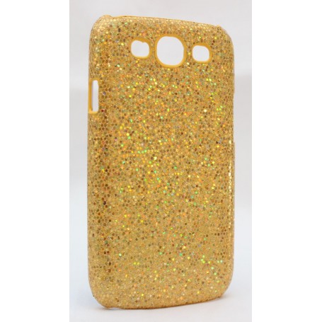 Galaxy S3 kullan värinen glitter suojakuori.