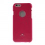 iPhone 6 roosan punainen TPU-suojakuori.