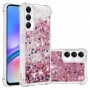 Samsung Galaxy A05s pinkki glitter hile suojakuori