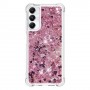 Samsung Galaxy A05s pinkki glitter hile suojakuori