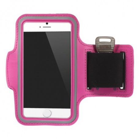 iPhone 6/6s/7/8/SE 2020 pinkki käsivarsikotelo.