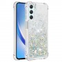 Samsung Galaxy A25 5G hopea glitter hile suojakuori