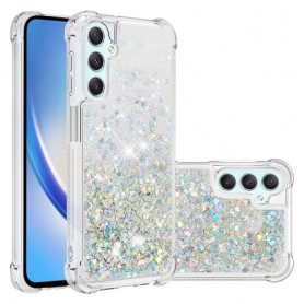 Samsung Galaxy A25 5G hopea glitter hile suojakuori Samsung Galaxy A25 5G hopea glitter hile suojakuori – kaunis kuori esillä tuotekuvassa