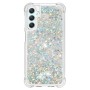 Samsung Galaxy A25 5G hopea glitter hile suojakuori – ohut ja tyylikäs suojakuori esillä