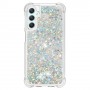 Samsung Galaxy A25 5G hopea glitter hile suojakuori