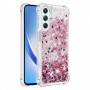 Samsung Galaxy A25 5G pinkki glitter hile suojakuori