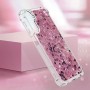 Samsung Galaxy A25 5G pinkki glitter hile suojakuori