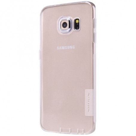 Galaxy S6 Edge ultra ohuet läpinäkyvät TPU-kuoret.