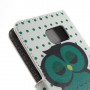 Galaxy S6 edge vihreä pöllö puhelinlompakko