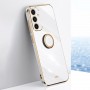 Samsung Galaxy A15 valkoinen sormuspidike suojakuori – minimalistinen mutta tehokas suoja