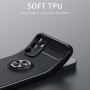 Samsung Galaxy A15 musta sormuspidike suojakuori