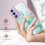 Samsung Galaxy A15 vihreä marmori suojakuori – joustvasta ja kestävästä muovista valmistettu suojakuori