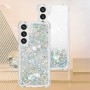 Samsung Galaxy S24 hopea glitter hile suojakuori